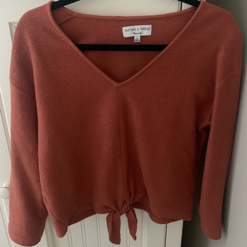 Madewell long sleep top